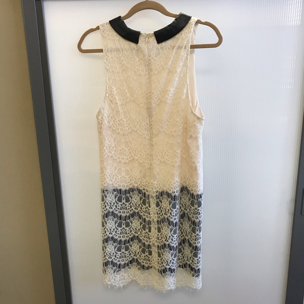 ASTR ivory lace cocktail dress - Picture 4 of 5